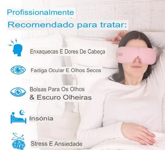 Massageador de olhos inteligente RELAX GLASSES - OCEANSPRIME