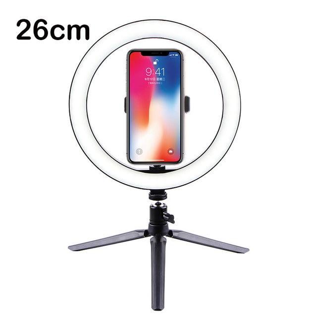 Ring Light com suporte para celular - OCEANSPRIME