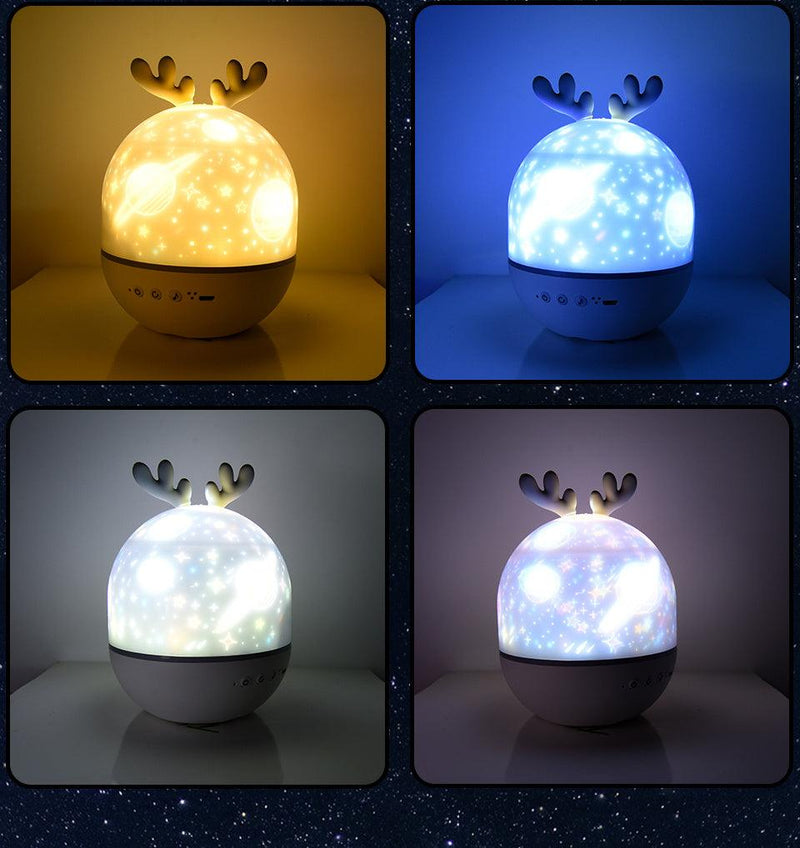 Led estrelado - Projetor de noite - OCEANSPRIME