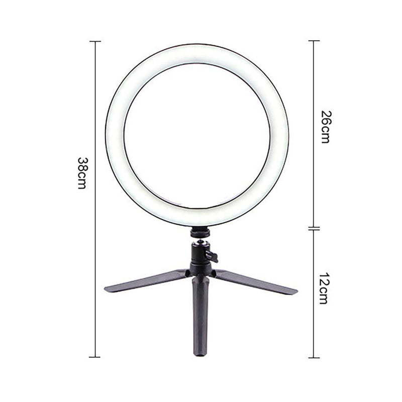 Ring Light com suporte para celular - OCEANSPRIME