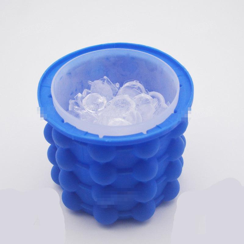 FlexiBucket: O Mini Balde de Silicone De Gelo Portátil Redondo que Mantém suas Bebidas Sempre Refrescantes! - OCEANSPRIME