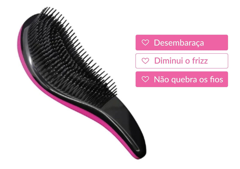 Escova Anti Frizz E Desembaraçadora - OCEANSPRIME