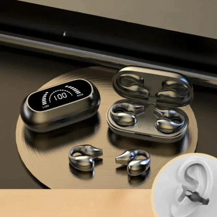 Fone De Ouvido Bluetooth - EarClips De Condução Óssea - OCEANSPRIME